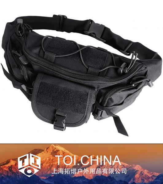 Tactical Fanny Pack，Portable Military Waist Bag Pack