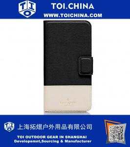 Leather iphone 6 plus wrap folio